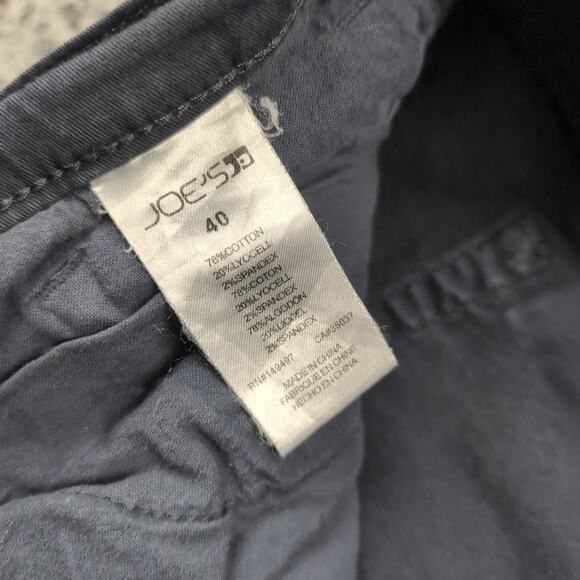 Joes Jeans Men 40 Blue Slim Denim Straight Leg Stretch Distressed Casual Chore - Picture 5 of 10